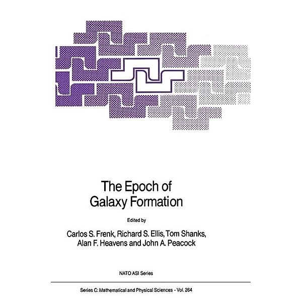 The Epoch of Galaxy Formation / Nato Science Series C: Bd.264