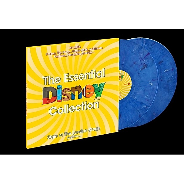The Essential Disney Collection (Blue Marbled 2lp) (Vinyl), London Music Works & Prague Philharmonic Orchestra