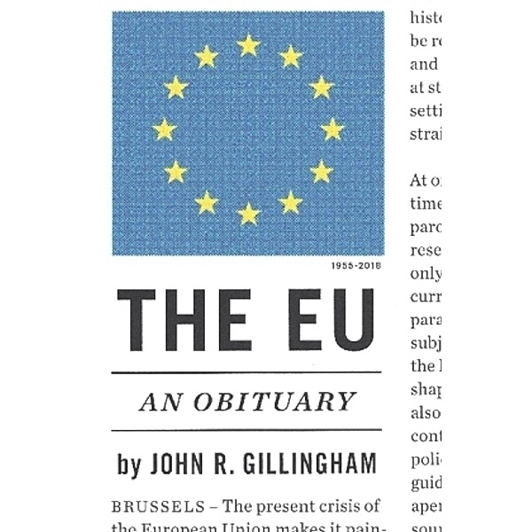 The EU, John R. Gillingham