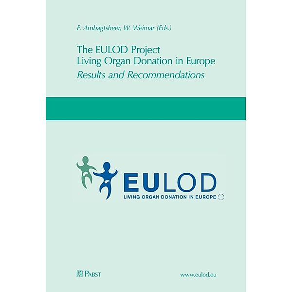 The EULOD Project Living Organ Donation in Europe