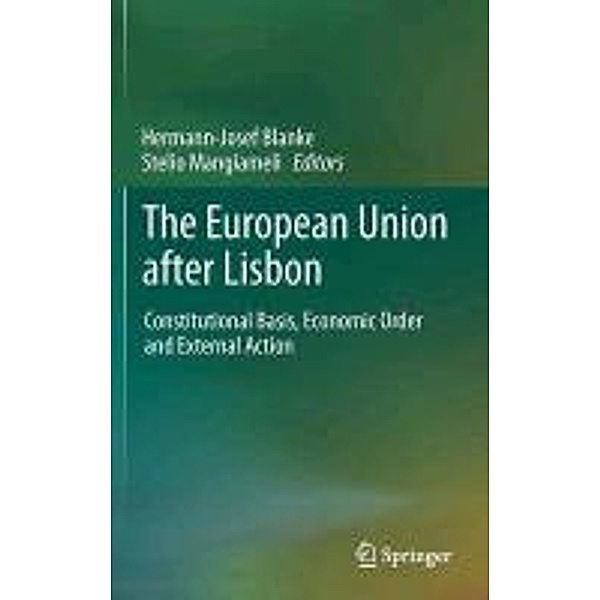 The European Union after Lisbon, Hermann-Josef Blanke, Stelio Mangiameli
