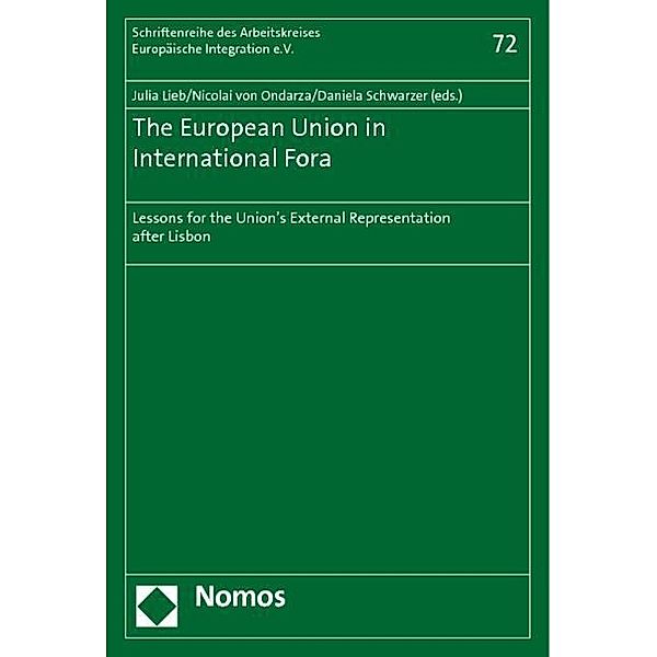 The European Union in International Fora