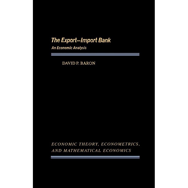 The Export-Import Bank, David P. Baron