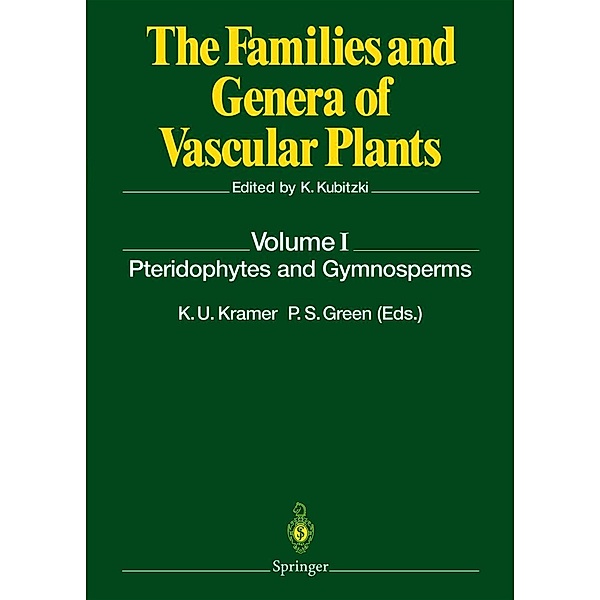 The Families and Genera of Vascular Plants: Vol.1 Pteridophytes and Gymnosperms