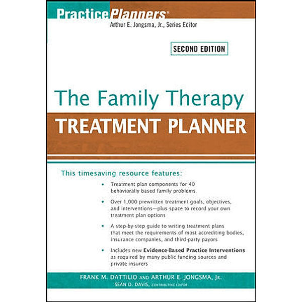 The Family Therapy Treatment Planner, Arthur E. Jongsma, Frank M. Dattilio, Sean D. Davis