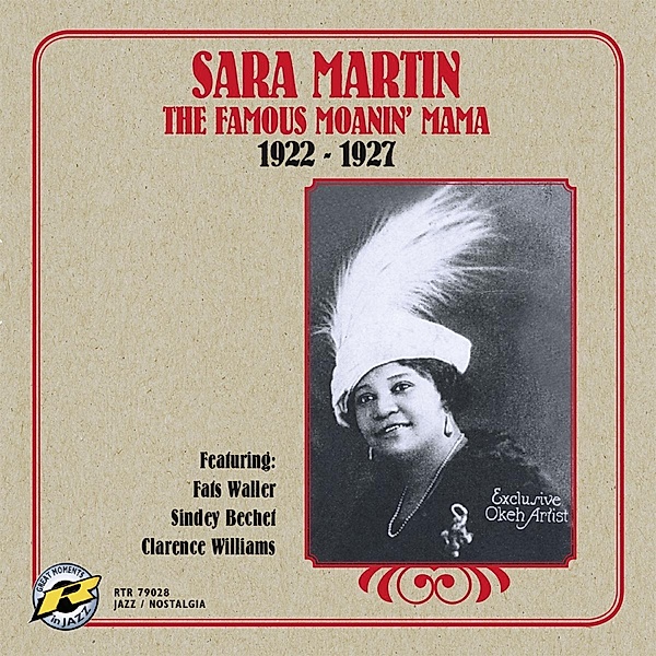 The Famous Moanin' Mama-1922-1927, Sara Martin