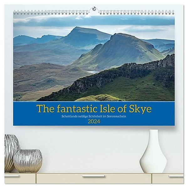 The fantastic Isle of Skye (hochwertiger Premium Wandkalender 2024 DIN A2 quer), Kunstdruck in Hochglanz, Frank Brehm