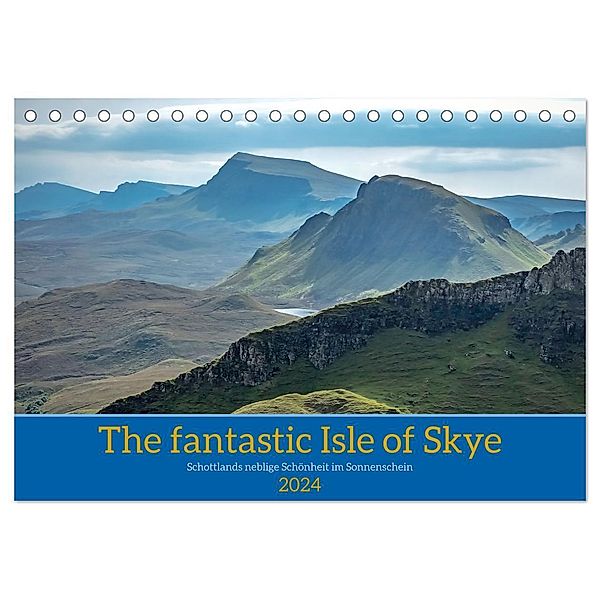 The fantastic Isle of Skye (Tischkalender 2024 DIN A5 quer), CALVENDO Monatskalender, Frank Brehm