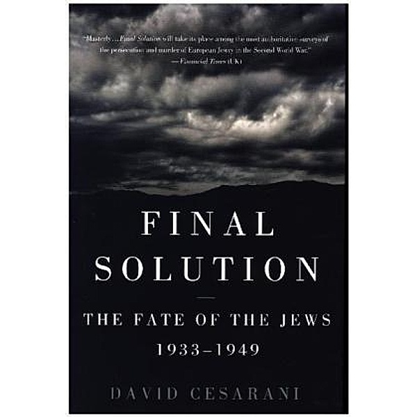 The Fate of the Jews 1933-1948, David Cesarani