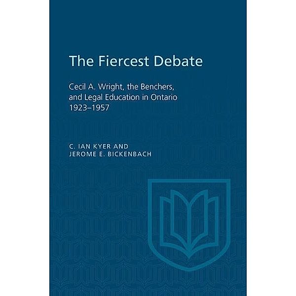The Fiercest Debate, Jerome Bickenbach, C. Kyer