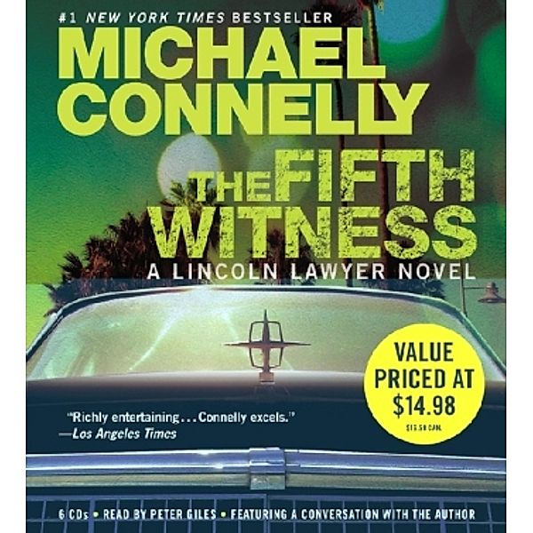 The Fifth Witness,6 Audio-CDs, Michael Connelly