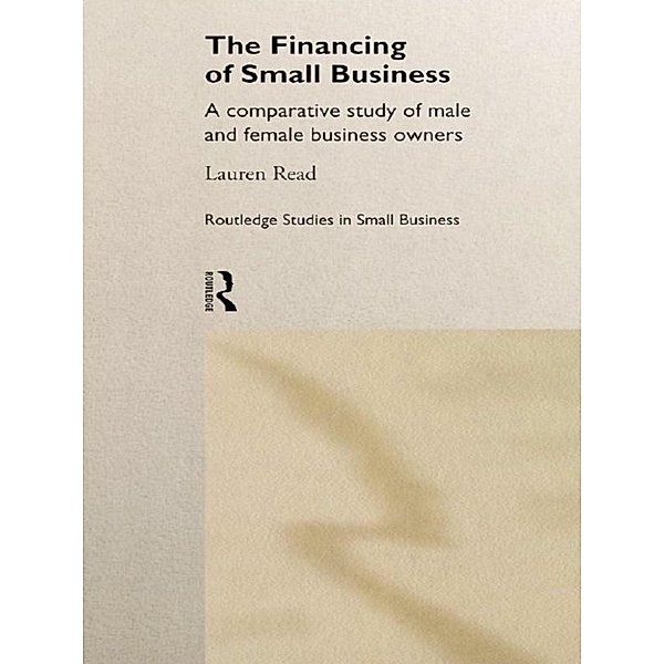 The Financing of Small Business, Lauren Helena Read
