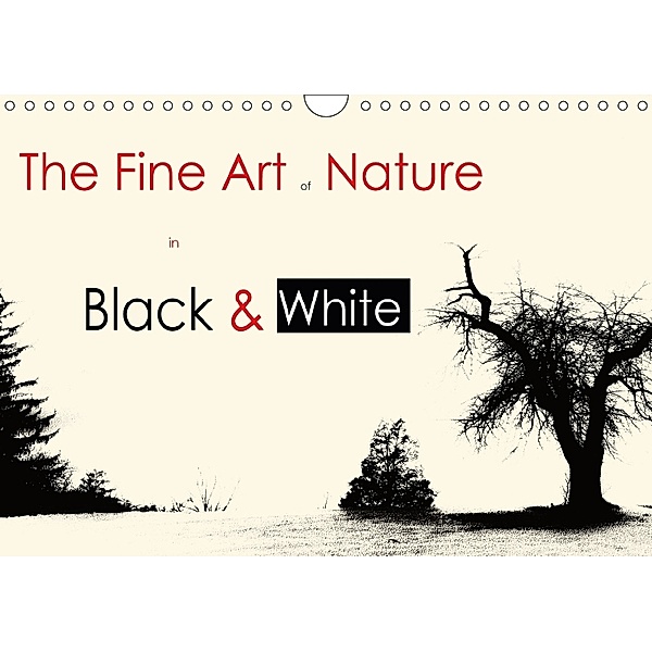 The Fine Art of Nature in Black & White / UK-Version (Wall Calendar 2018 DIN A4 Landscape) Dieser erfolgreiche Kalender, Ellin Pollachek