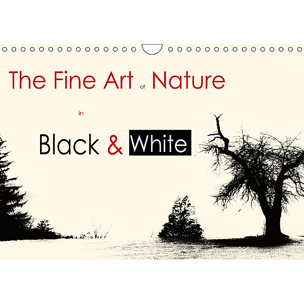 The Fine Art of Nature in Black & White / UK-Version (Wall Calendar 2019 DIN A4 Landscape), Ellin Pollachek