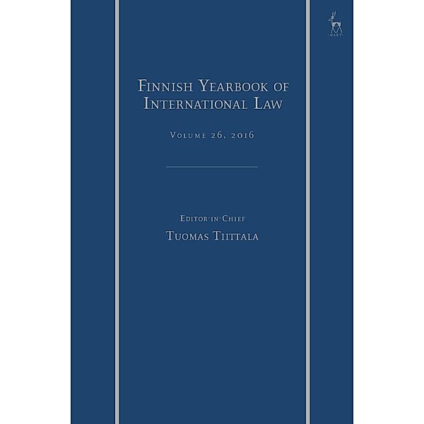 The Finnish Yearbook of International Law, Vol 26, 2016