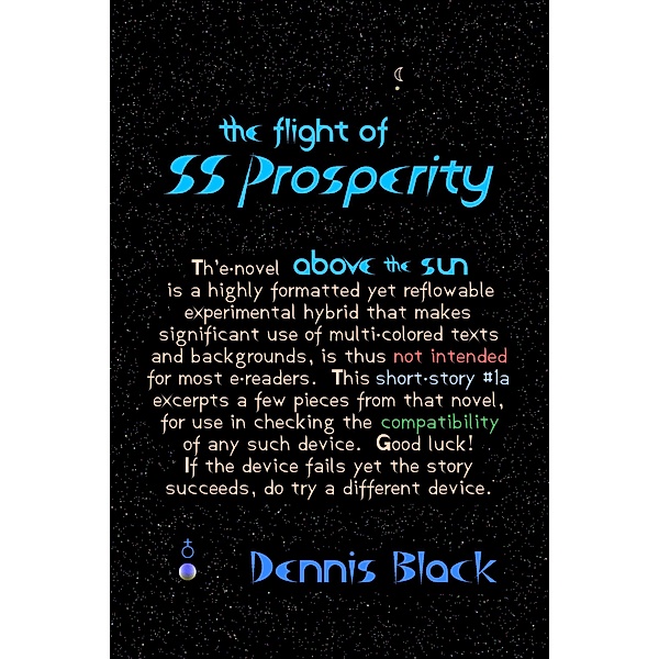 The Flight of SS Prosperity, Dennis Black