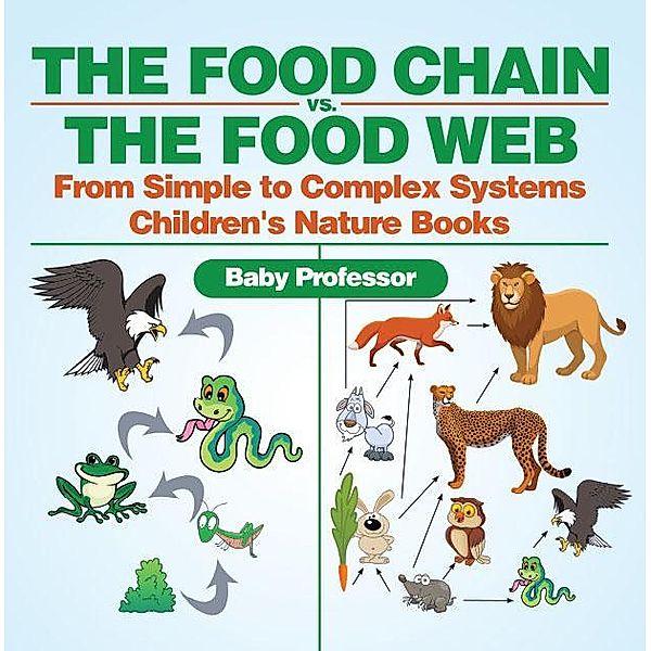 The Food Chain vs. The Food Web - From Simple to Complex Systems | Children's Nature Books / Baby Professor, Baby