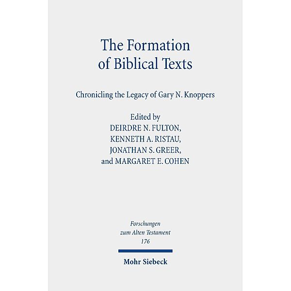 The Formation of Biblical Texts