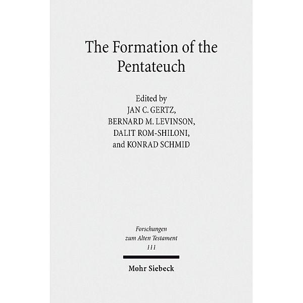 The Formation of the Pentateuch