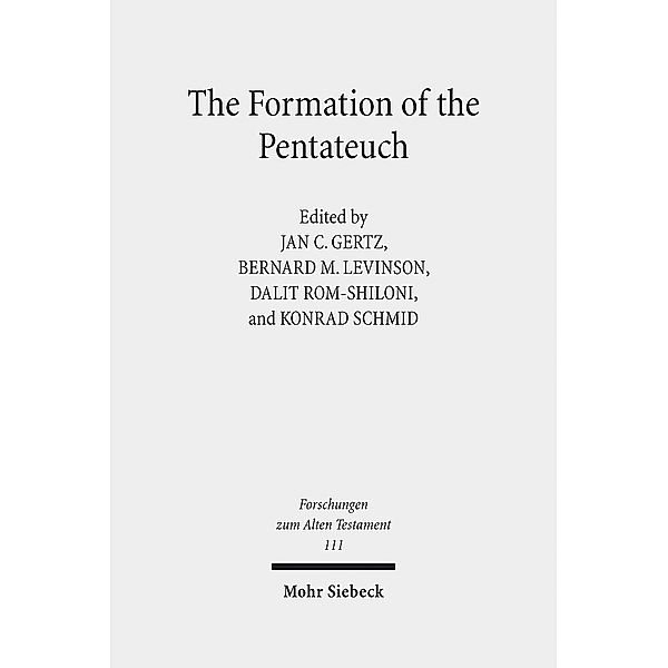 The Formation of the Pentateuch