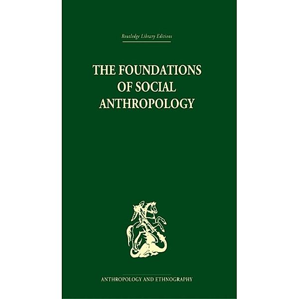 The Foundations of Social Anthropology, S. F. Nadel