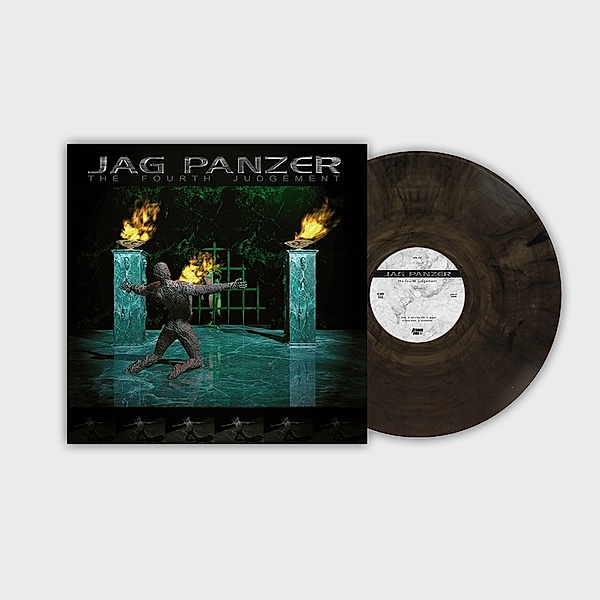 The Fourth Judgement(Transparent/Black Marbled) (Vinyl), Jag Panzer