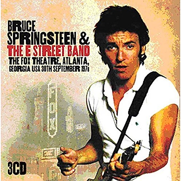 The Fox Theatre,Atlanta,Georgia Usa 30th Sept.1, Bruce Springsteen & The E Street Band