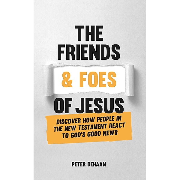 The Friends and Foes of Jesus: Discover How People in the New Testament React to God's Good News (Bible Character Sketches Series, #2) / Bible Character Sketches Series, Peter DeHaan