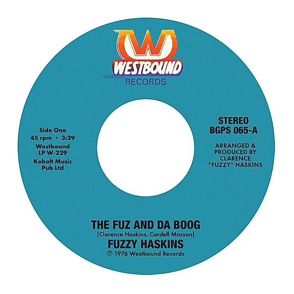 The Fuz And Da Boog/Cookie Jar (Alternate), Fuzzy Haskins