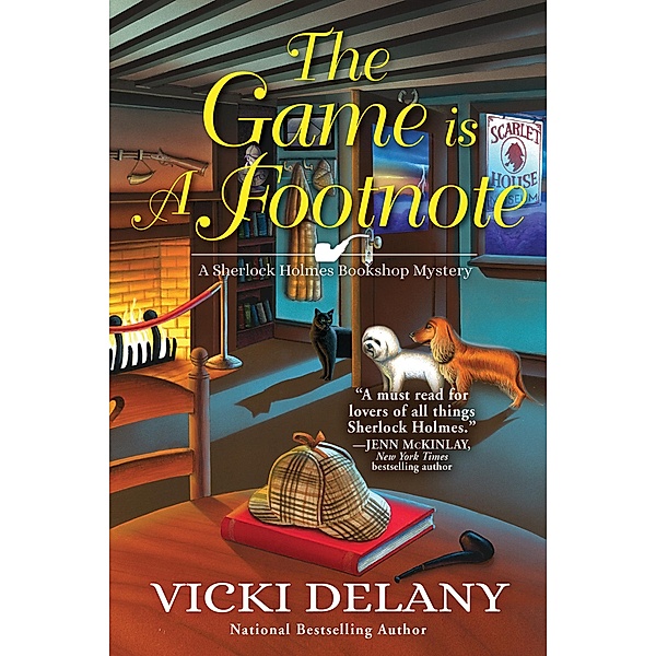The Game is a Footnote / A Sherlock Holmes Bookshop Mystery Bd.8, Vicki Delany