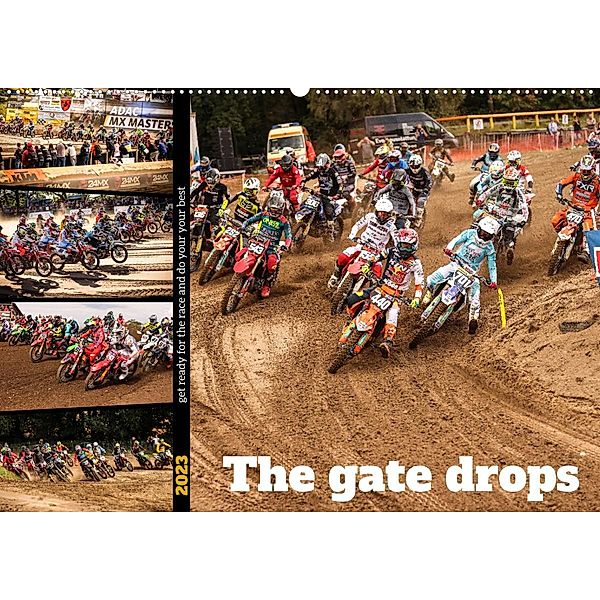 The gate drops - get ready for the race and do your your best (Wandkalender 2023 DIN A2 quer), arne fitkau aarne fitkau fotografie & design