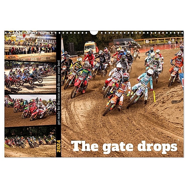The gate drops - get ready for the race and do your your best (Wandkalender 2024 DIN A3 quer), CALVENDO Monatskalender, arne fitkau aarne fitkau fotografie & design