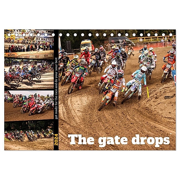 The gate drops - get ready for the race and do your your best (Tischkalender 2024 DIN A5 quer), CALVENDO Monatskalender, arne fitkau aarne fitkau fotografie & design