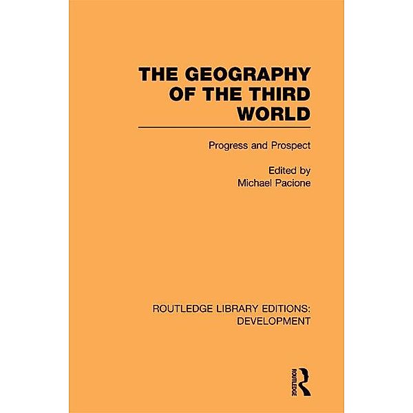 The Geography of the Third World, Michael Pacione