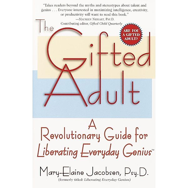 The Gifted Adult, Mary-Elaine Jacobsen