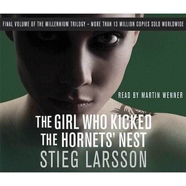 The Girl Who Kicked The Hornet's Nest, 6 Audio-CDs,Audio-CD, Stieg Larsson