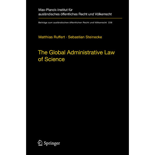 The Global Administrative Law of Science, Matthias Ruffert, Sebastian Steinecke