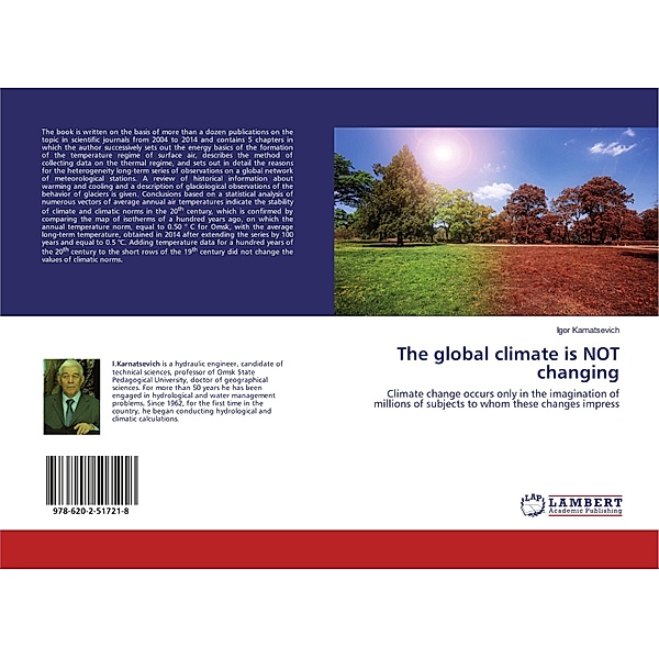 The global climate is NOT changing, Igor Karnatsevich