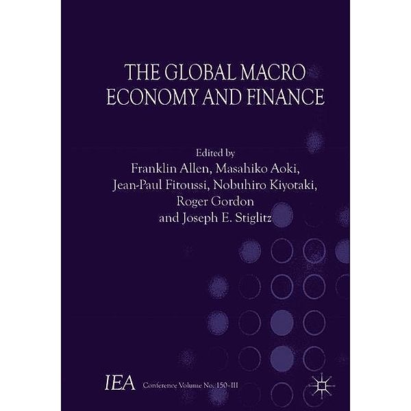 The Global Macro Economy and Finance