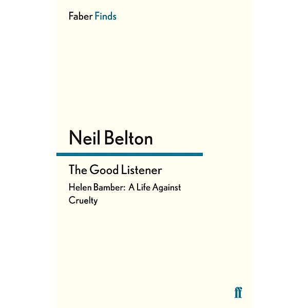 The Good Listener, Neil Belton