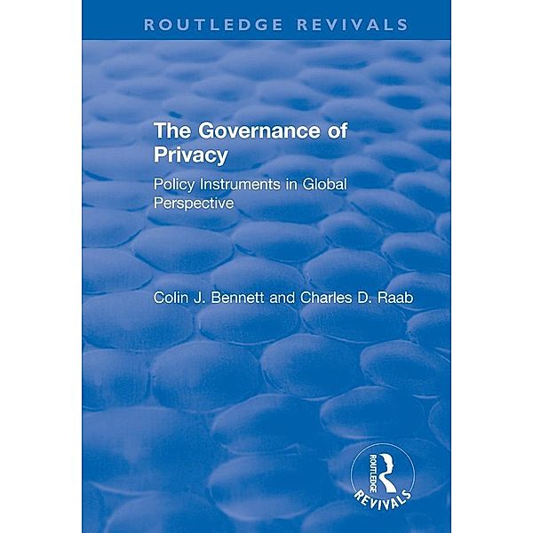 The Governance of Privacy, Colin J. Bennett, Charles D. Raab