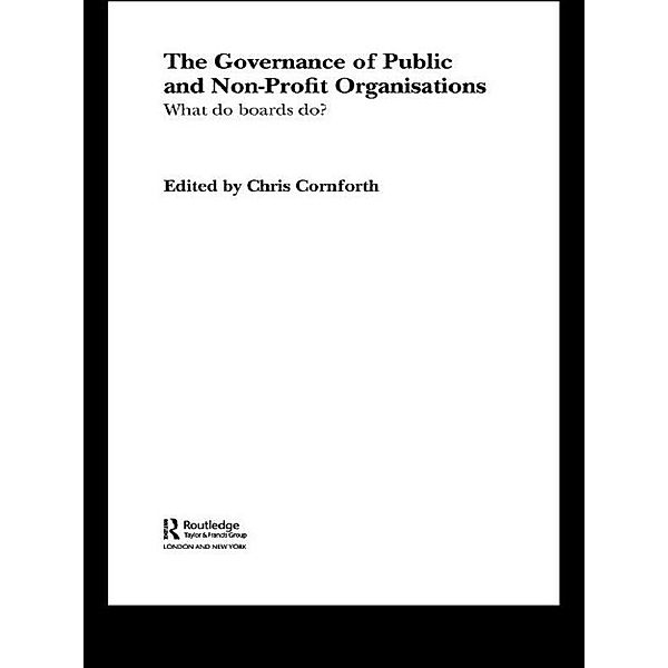 The Governance of Public and Non-Profit Organizations