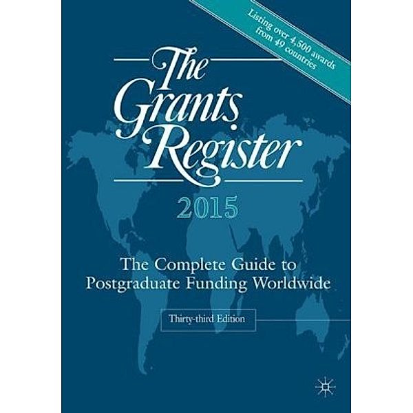 The Grants Register 2015