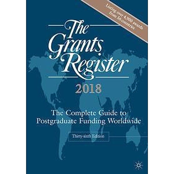 The Grants Register 2018