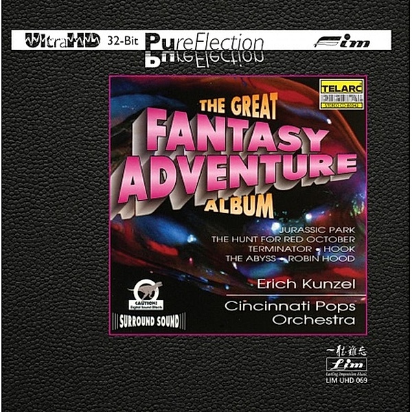 The Great Fantasy Adventure-Uhd-Cd 32bit-Mastering, Cincinnati Pops Orchestra, Erich Kunzel