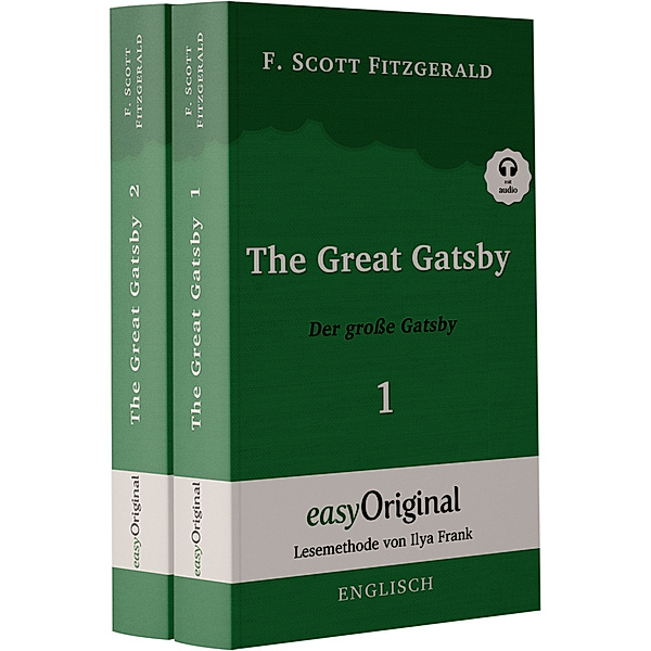 The Great Gatsby / Der große Gatsby - 2 Teile (mit kostenlosem Audio-Download-Link), 2 Teile, F. Scott Fitzgerald