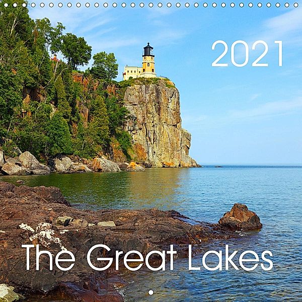 The Great Lakes (Wall Calendar 2021 300 × 300 mm Square), Rainer Grosskopf