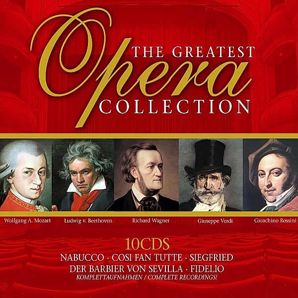 The Greatest Opera Collection (10CD), Various