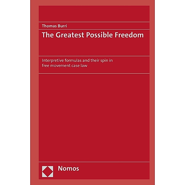 The Greatest Possible Freedom, Thomas Burri
