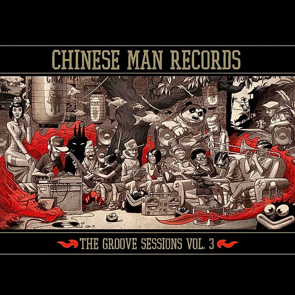 The Groove Sessions 3 (Repress) (Vinyl), Chinese Man